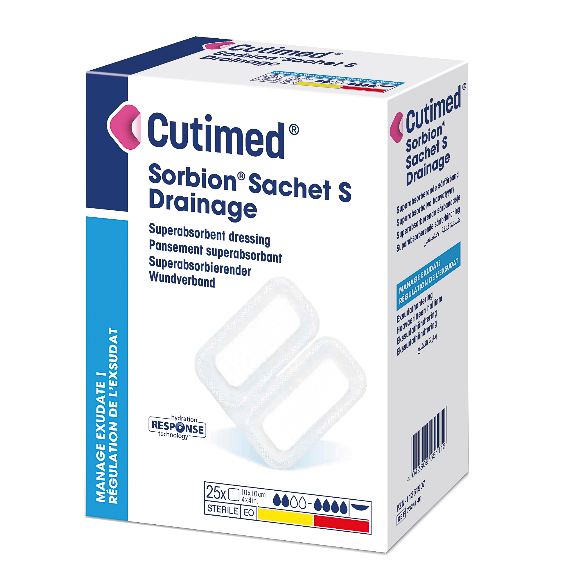 Cutimed Sorbion Sachet S Drainage