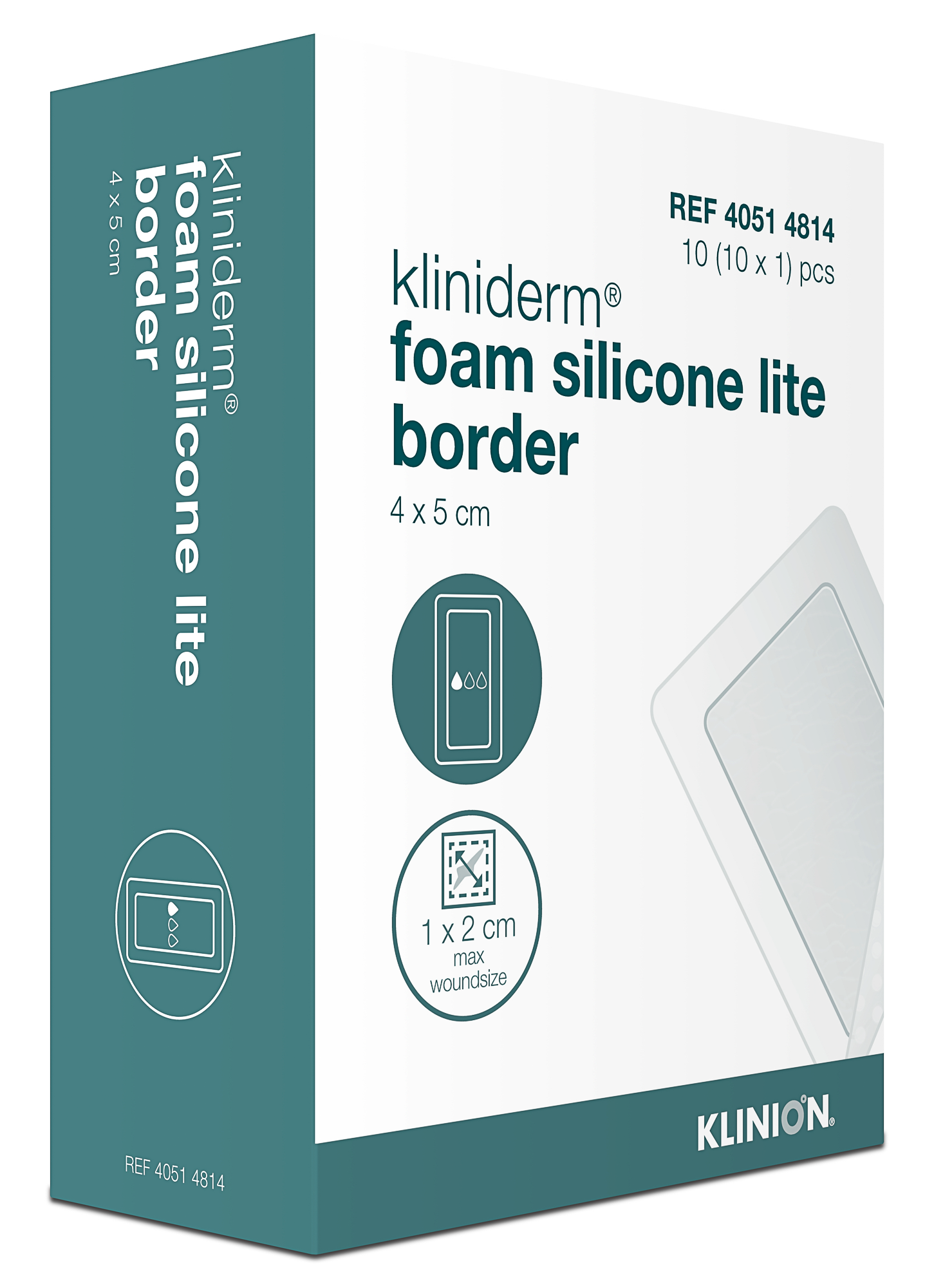 Kliniderm Foam Silicone Lite Border