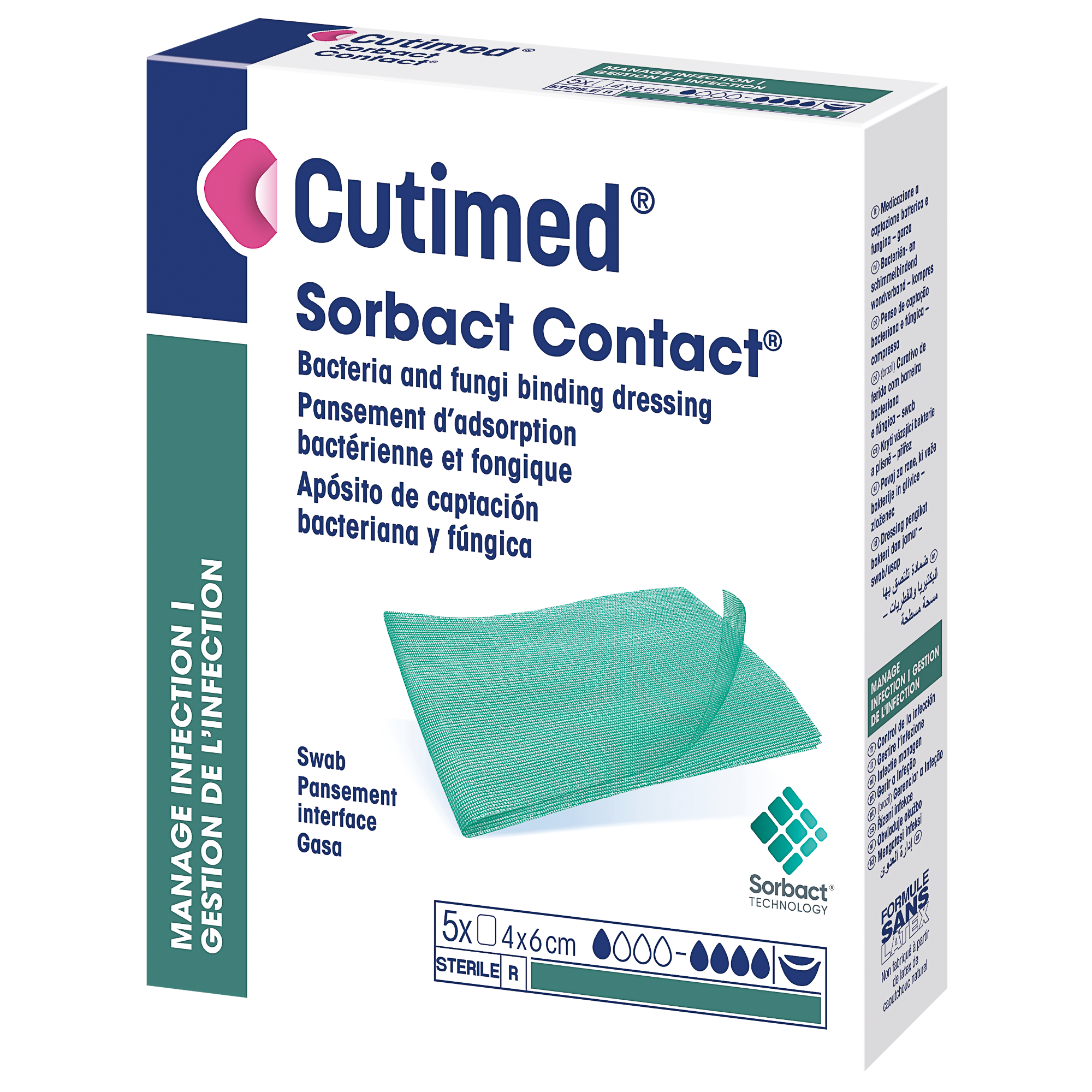 Cutimed Sorbact Contact (Formerly Sorbact Swab)