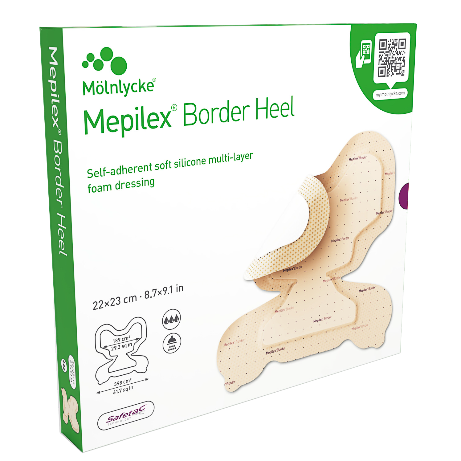 Mepilex Border Heel